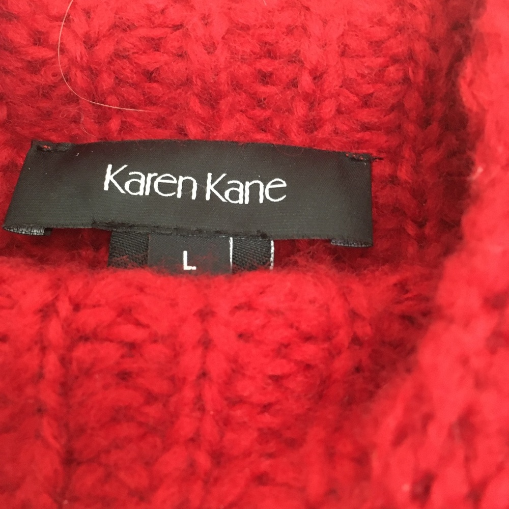 Chunky funnel neck Christmas sweater!